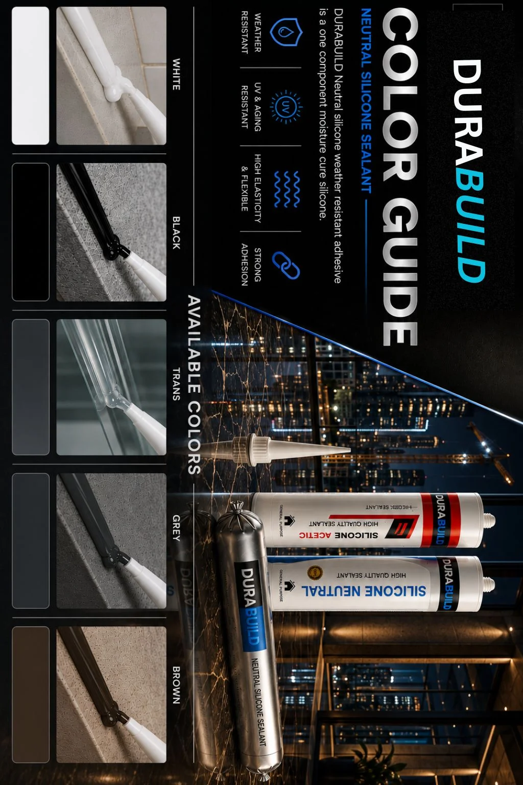 Available Colors & Application Substrates